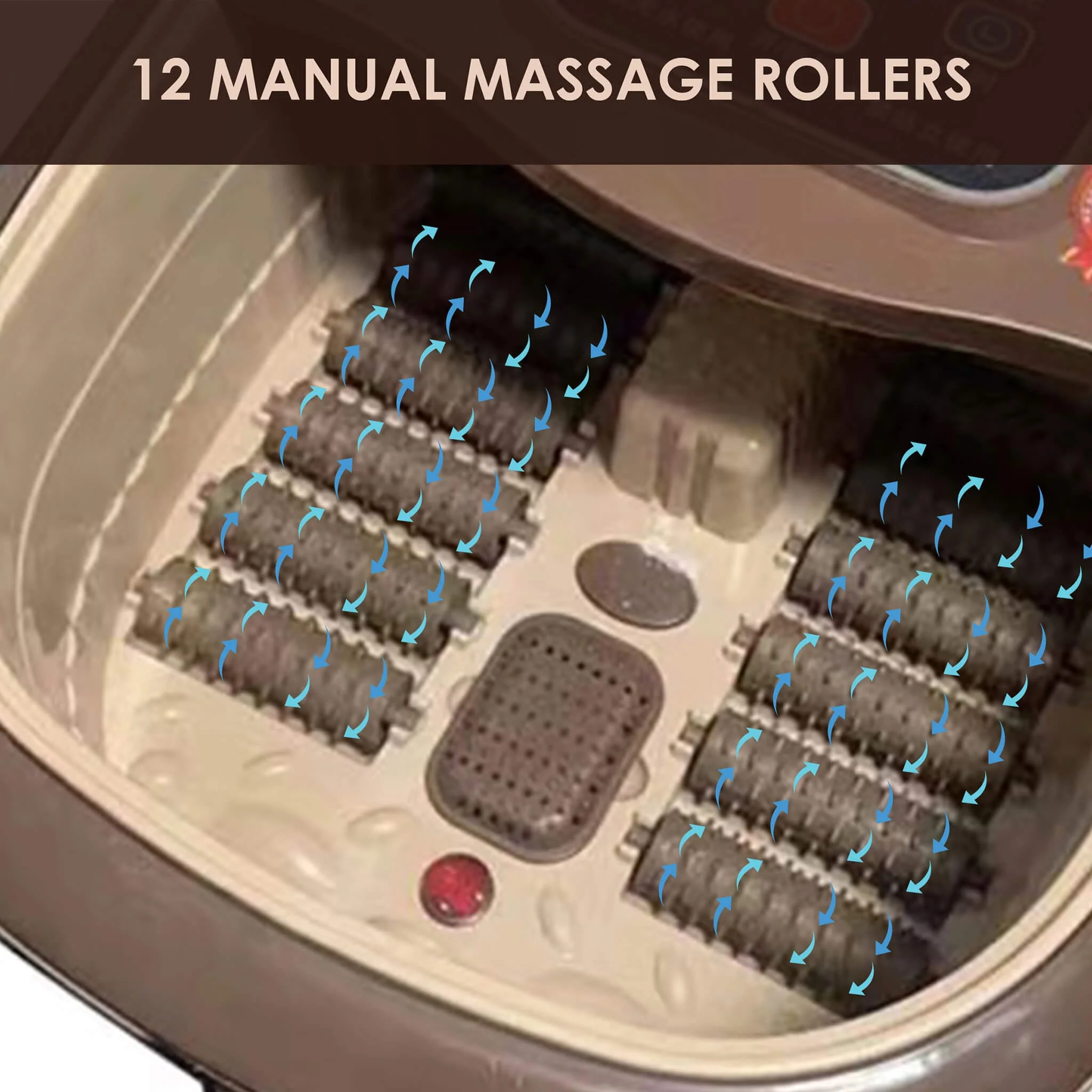 Regency Manual Foot Spa Bath Massager - Image 4