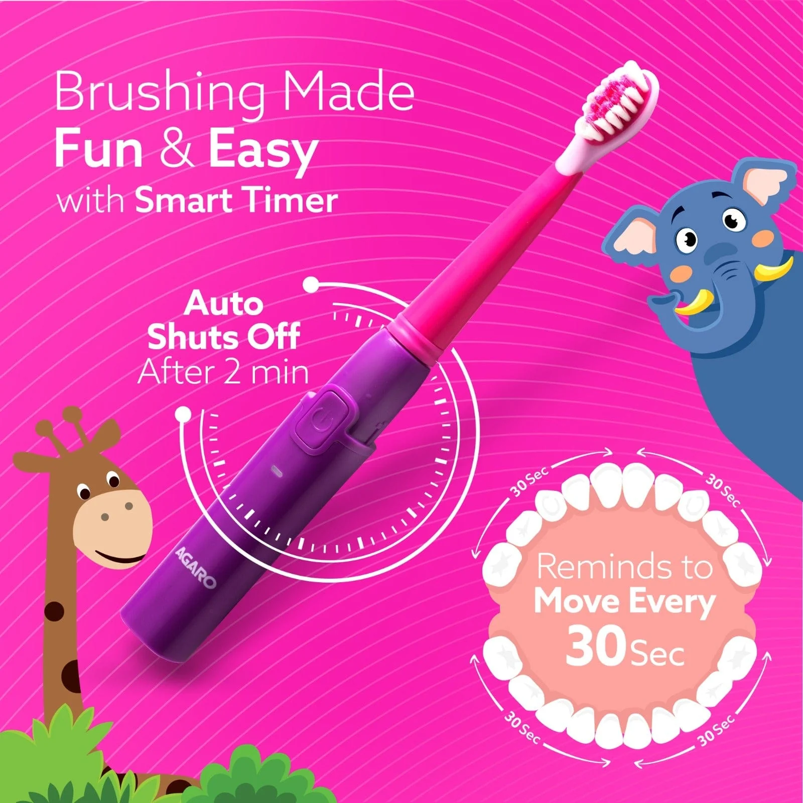 REX Sonic Electric Kids Toothbrush - Image 10