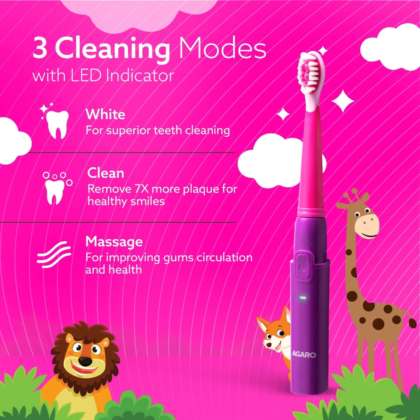 REX Sonic Electric Kids Toothbrush - Image 8