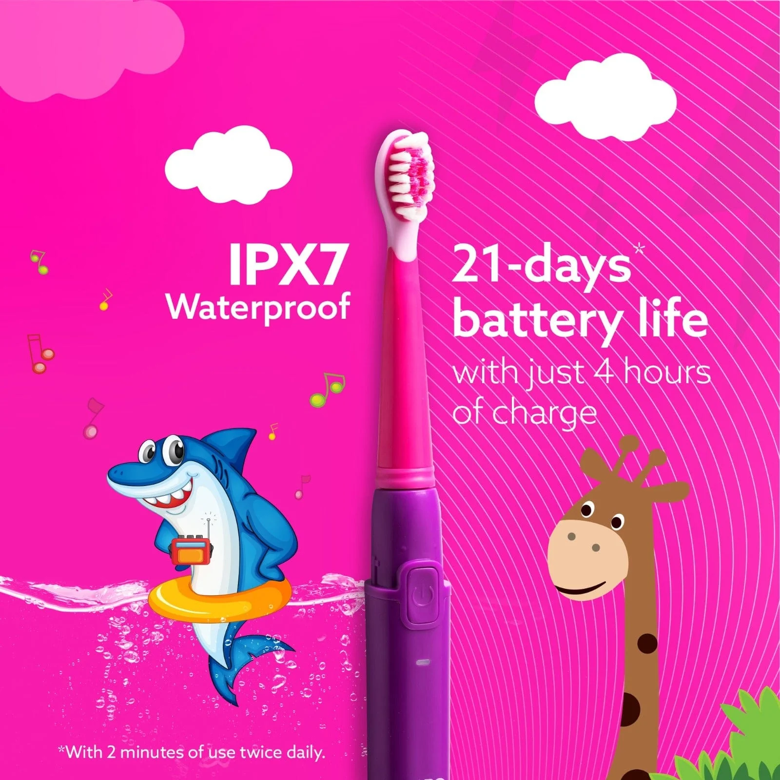 REX Sonic Electric Kids Toothbrush - Image 9