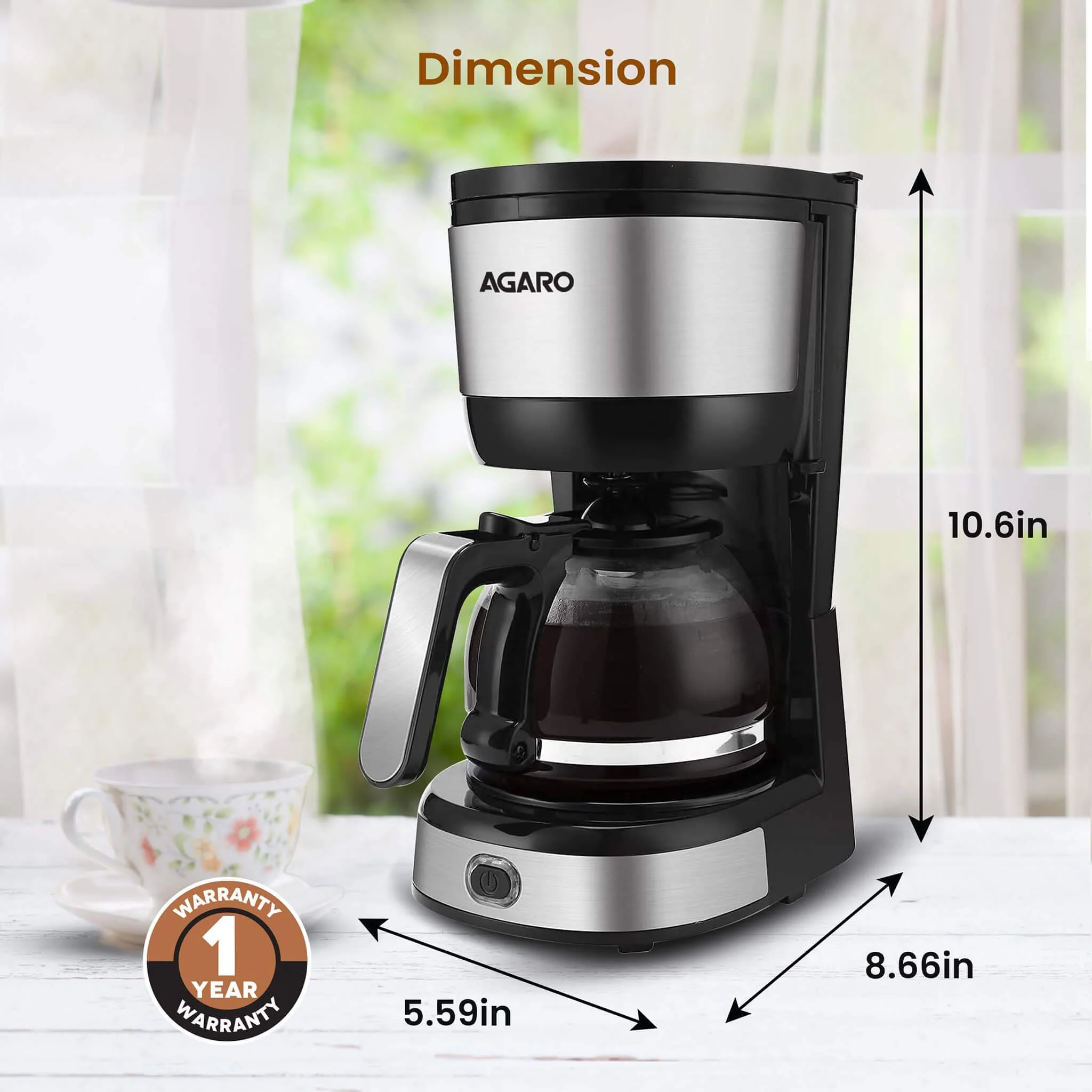 Royal Drip Coffee Maker - 750W - Image 7
