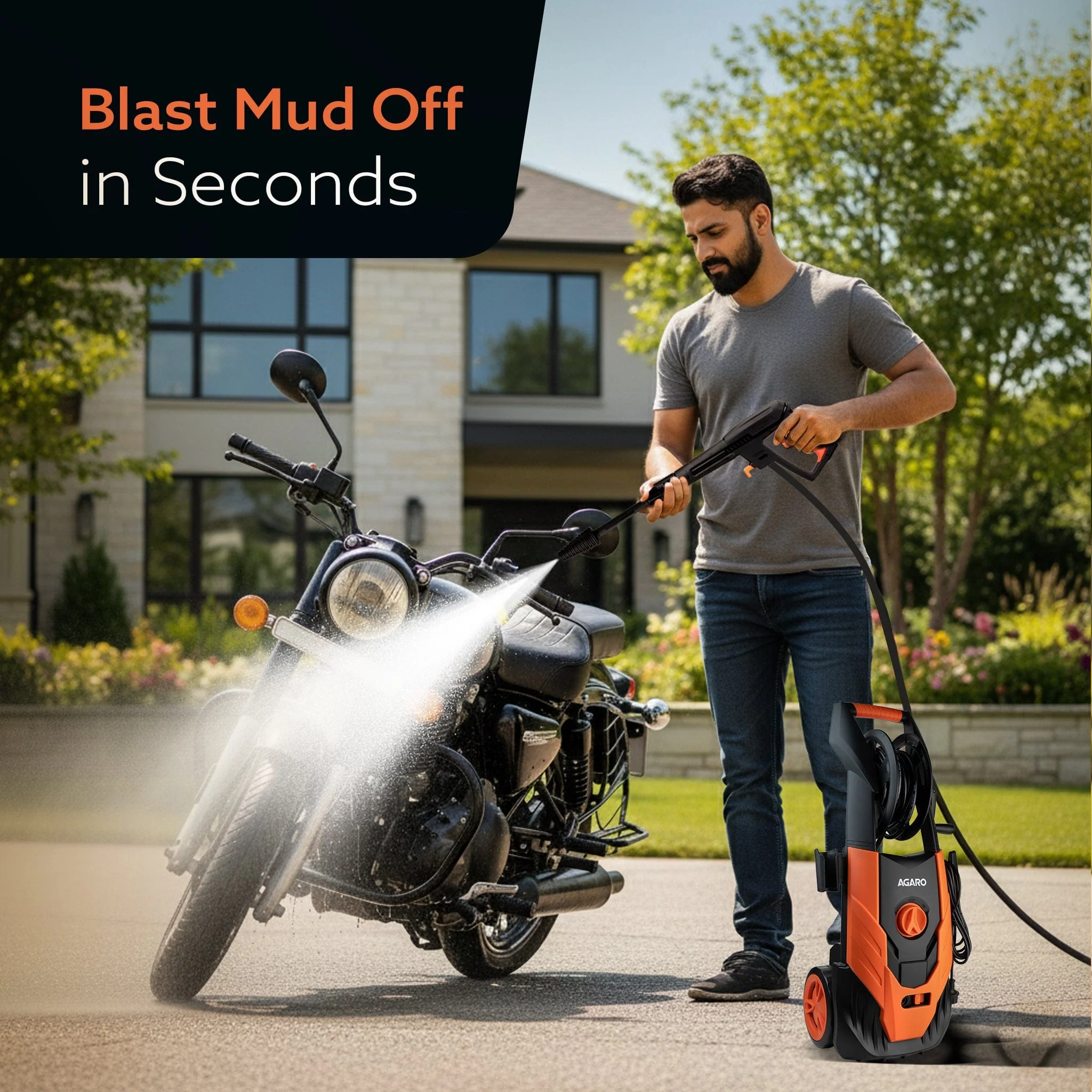 ROYAL High Pressure Washer 1800W - Image 7