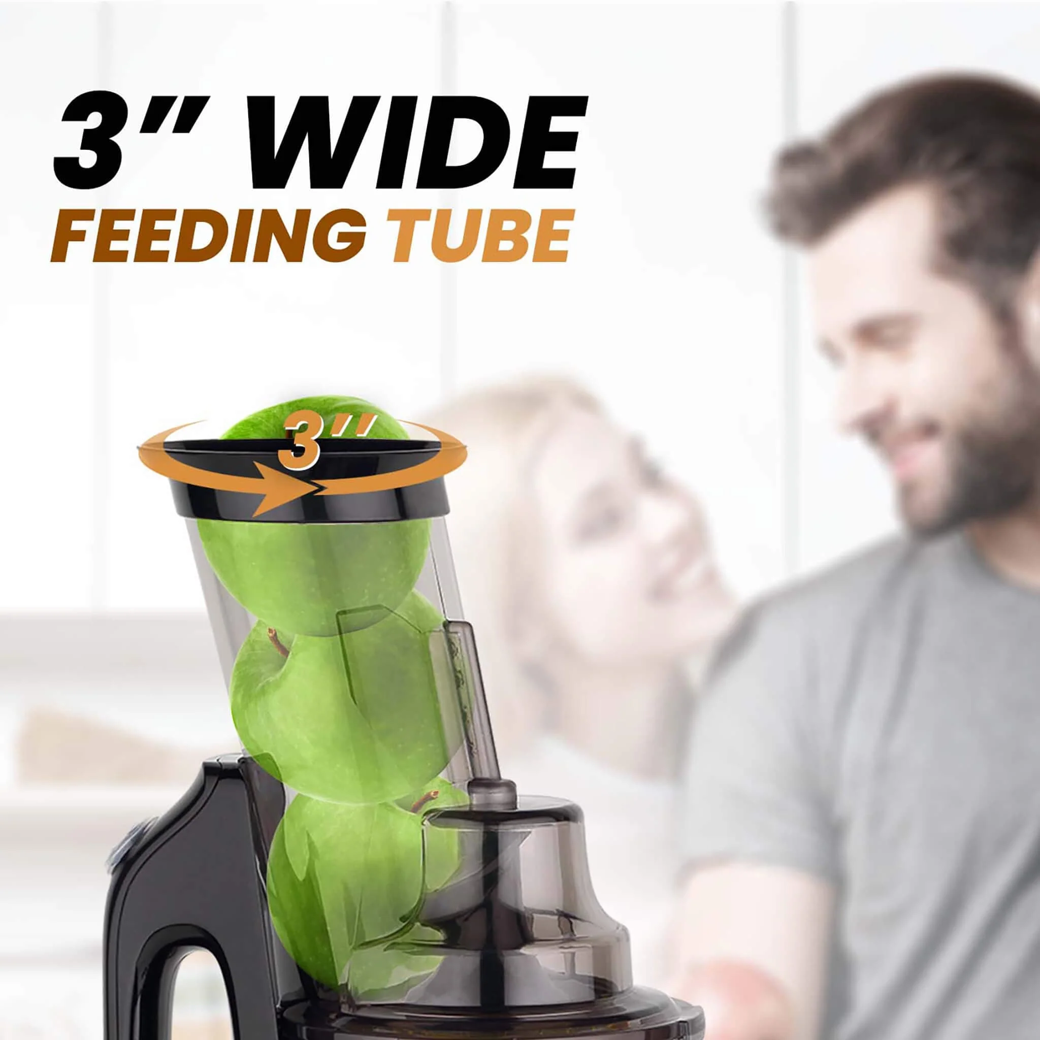 Royal Slow Juicer - Black | Best Cold press Slow juicer with 2 Jars, 3 Strainers - Image 5