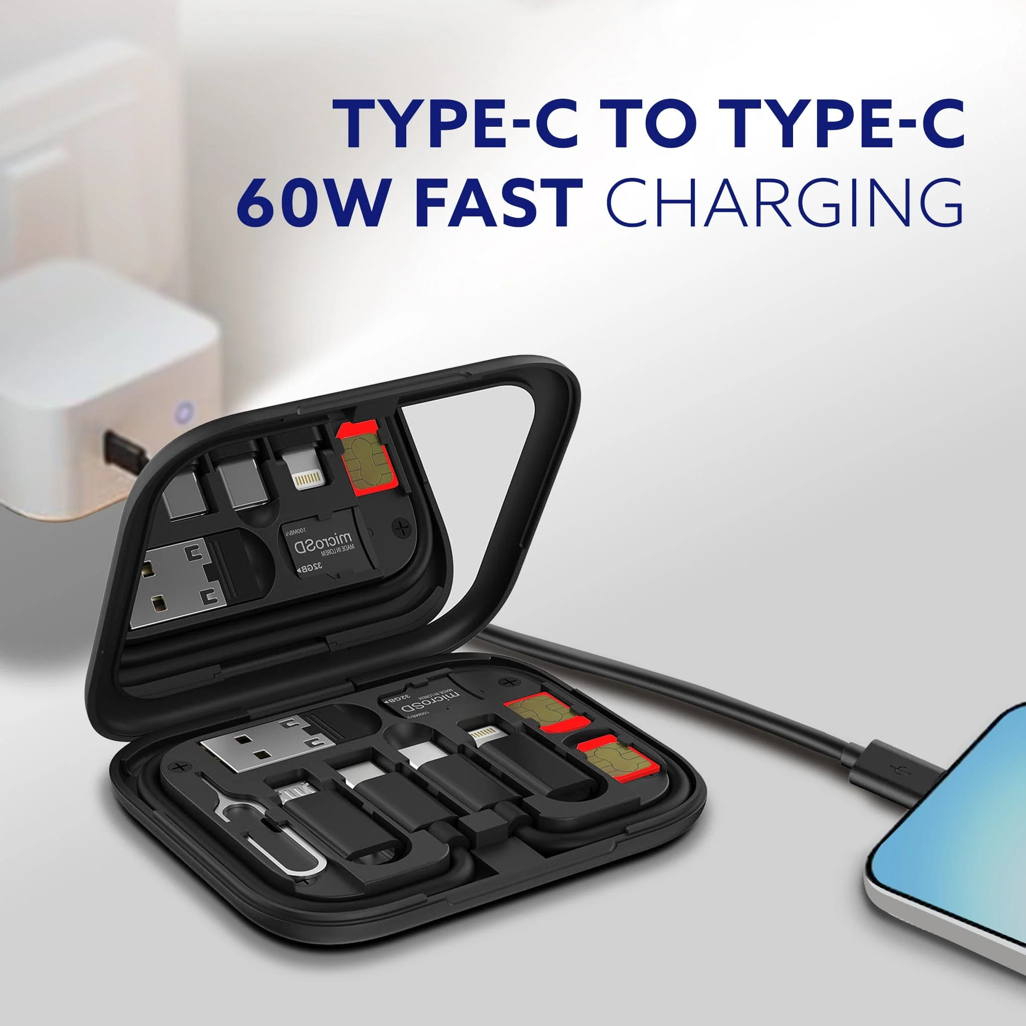 Snapcase 6-in-1 Multifunctional 60W Fast Charging Case - Image 3
