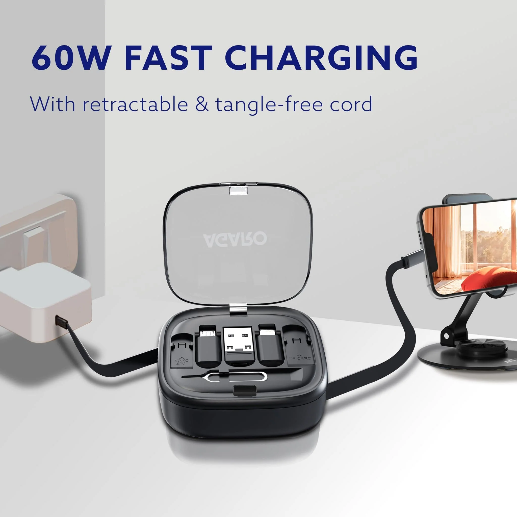 Snapcase 6-in-1 Multifunctional 60W Fast Charging Case - Image 5