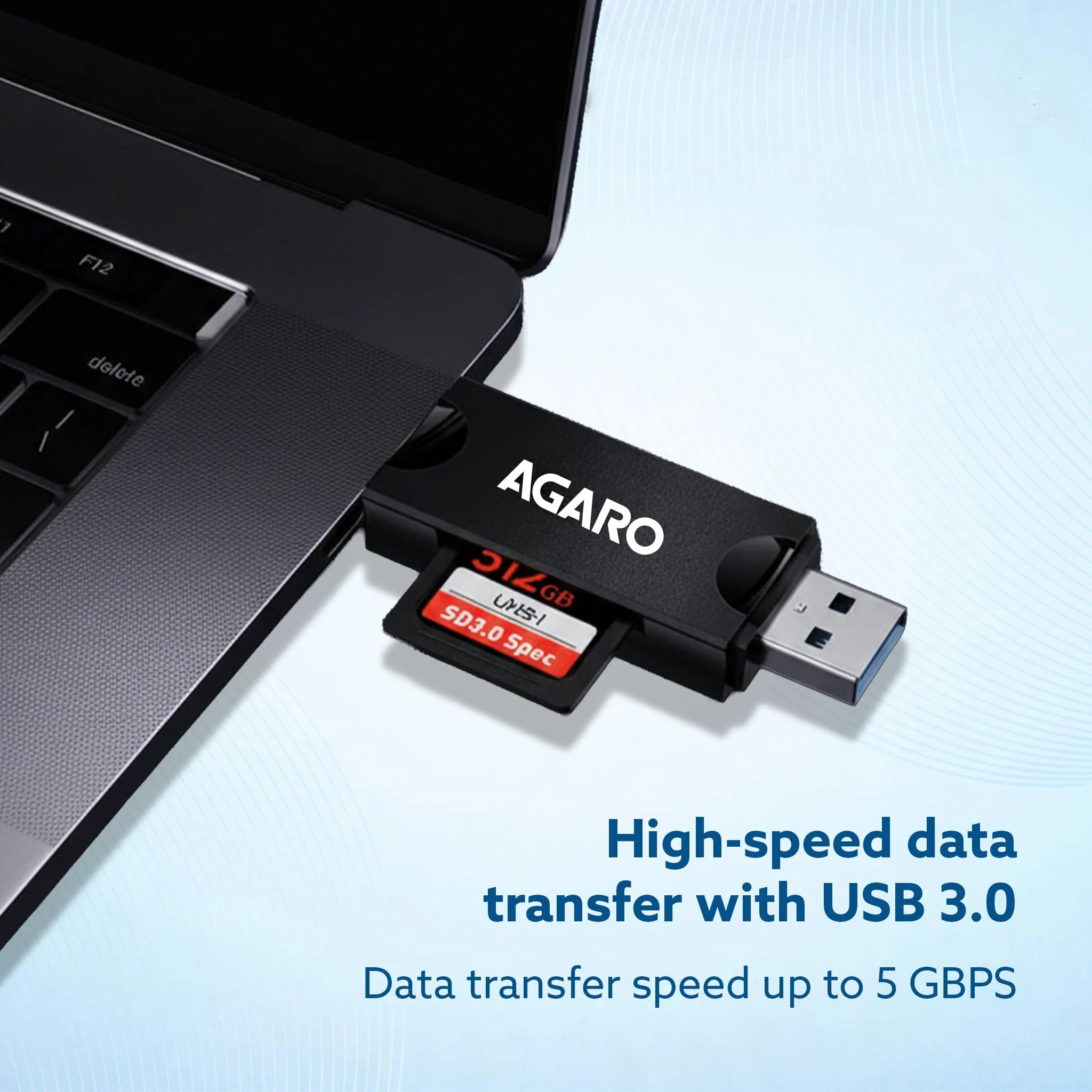 Snapcase USB 3.0 Card Reader with Storage Case - Image 4