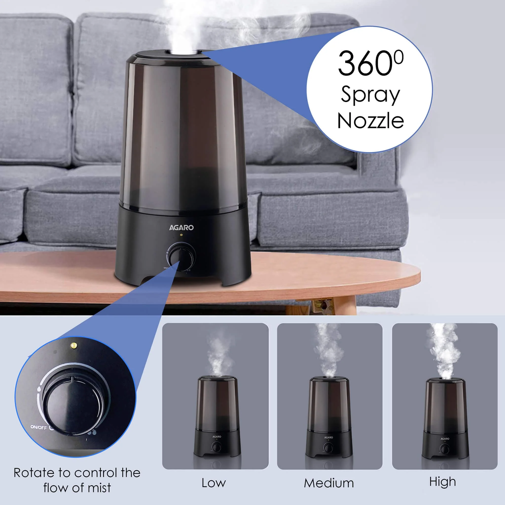 Verge Humidifier - 2.5 L - Image 3